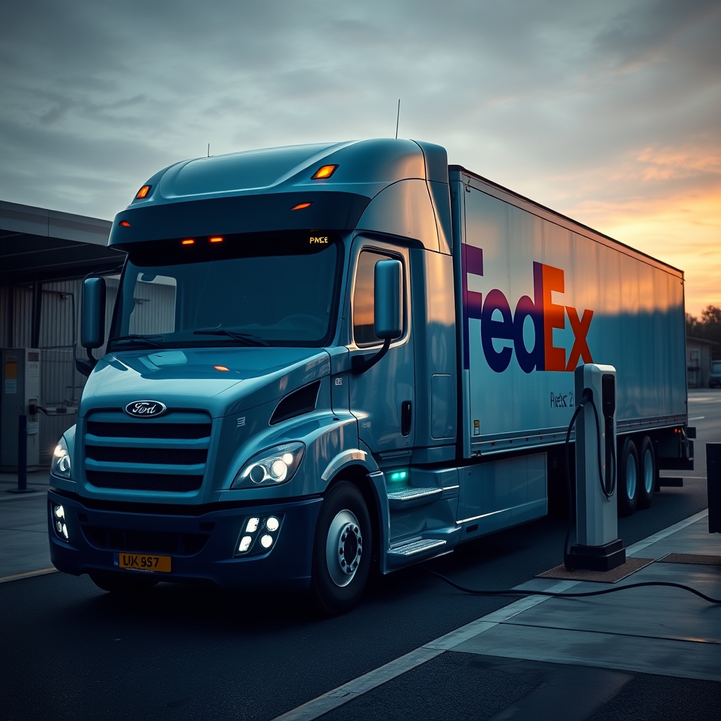 Fedex Bets 300 Million On 2000 Electric Trucks Expects 800 Million Diesel Savings