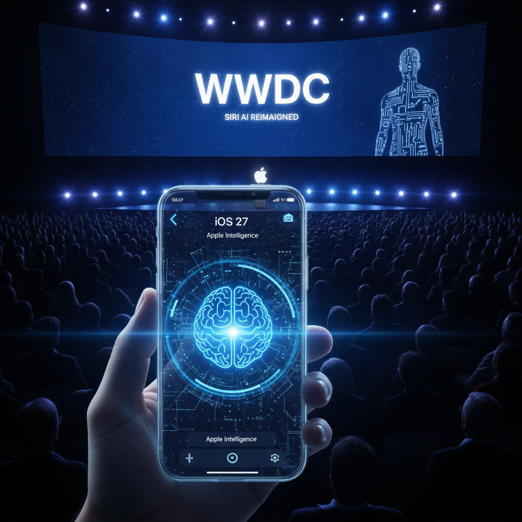 مؤتمر WWDC 2026: آبل تكشف عن تحول جذري في الذكاء الاصطناعي مع سيري، Apple Intelligence، وiOS 27