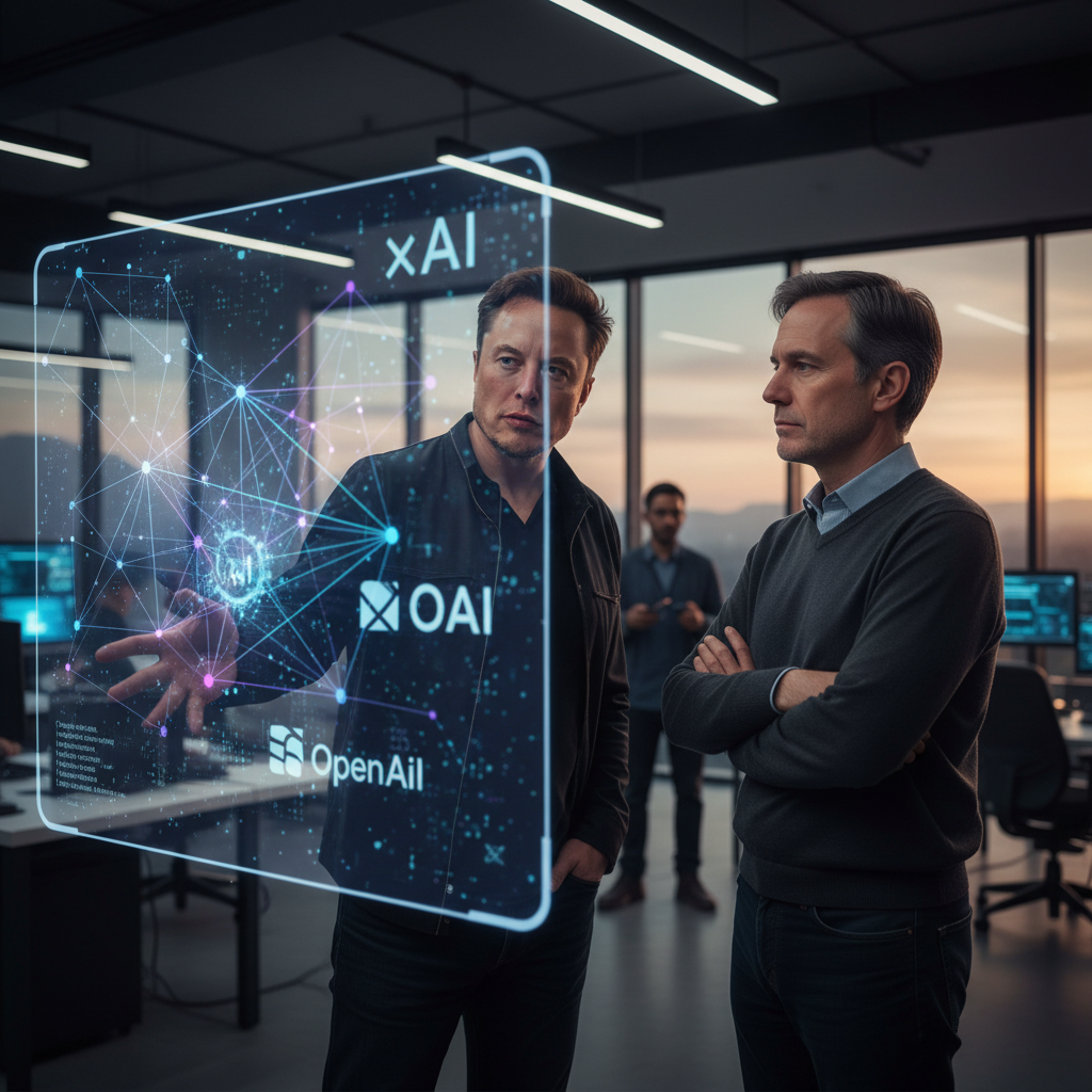 إيلون ماسك يزعم الخداع في محاكمة OpenAI، يحذر من مخاطر الذكاء الاصطناعي، ويقر باستخدام xAI لنماذجها