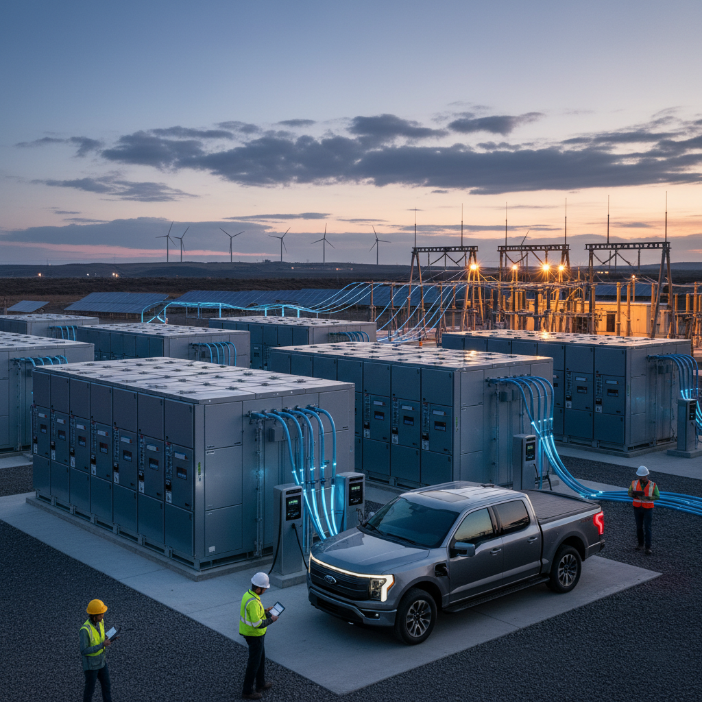 Ford Launches Ford Energy Subsidiary for 20 GWh Annual Battery Storage