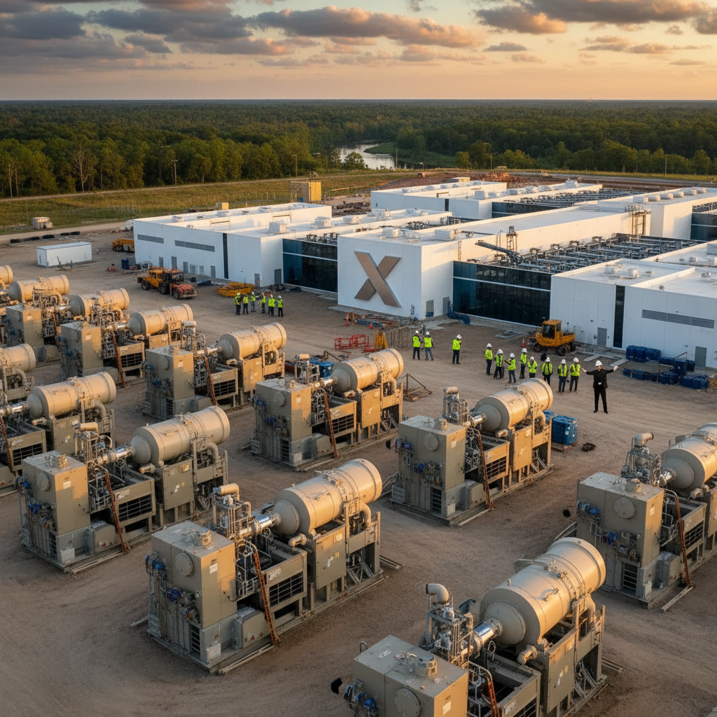 xAI's Mississippi Data Center Operates Nearly 50 Unregulated Gas Turbines Amid Environmental Lawsuit