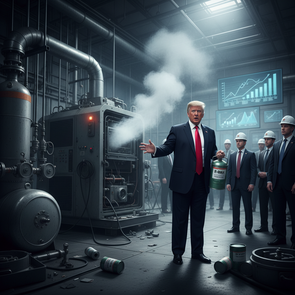 Trump Eases Curbs on Planet-Warming Refrigerant Gases