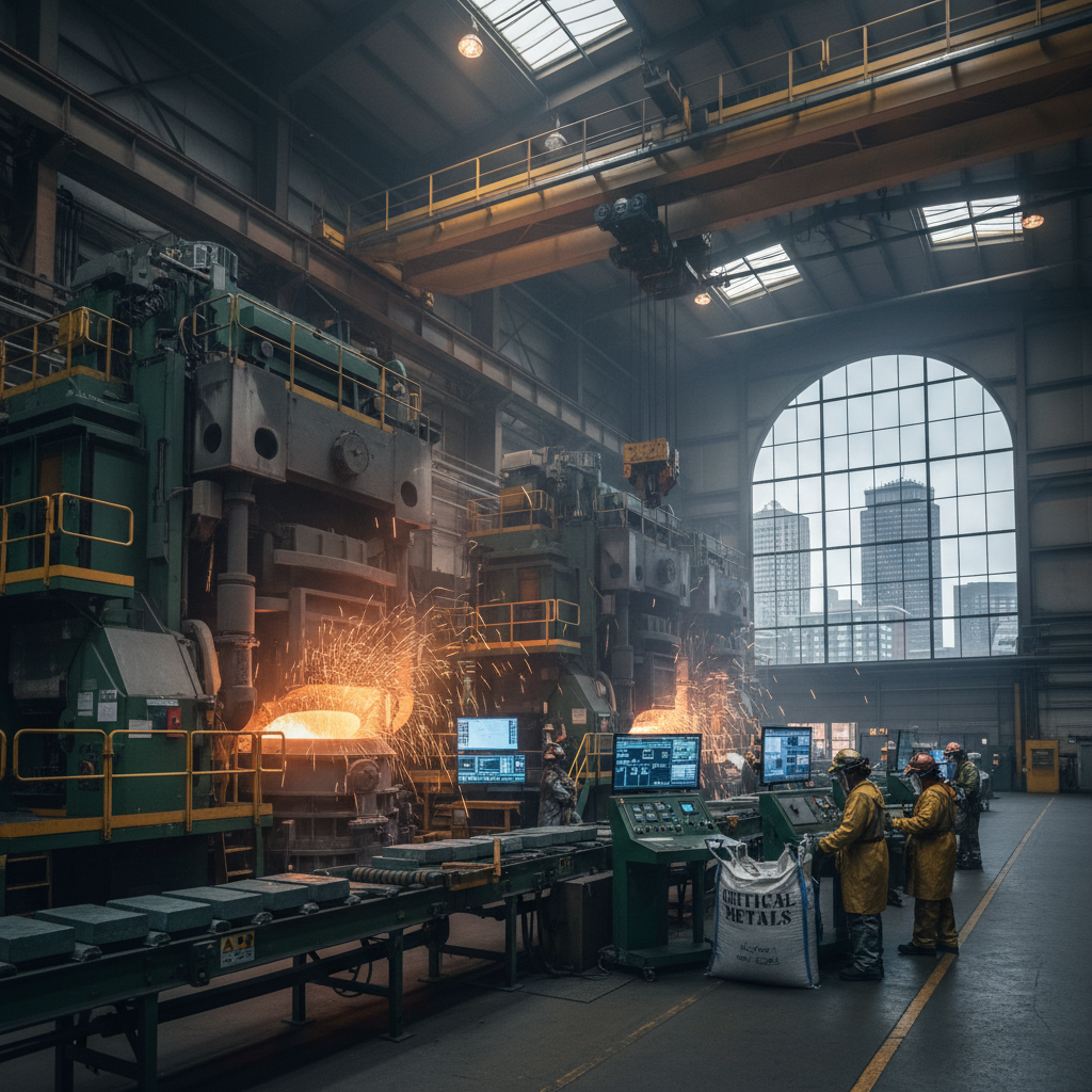 Green Steel Startup Boston Metal Secures $75 Million, Pivots to Critical Metals Production