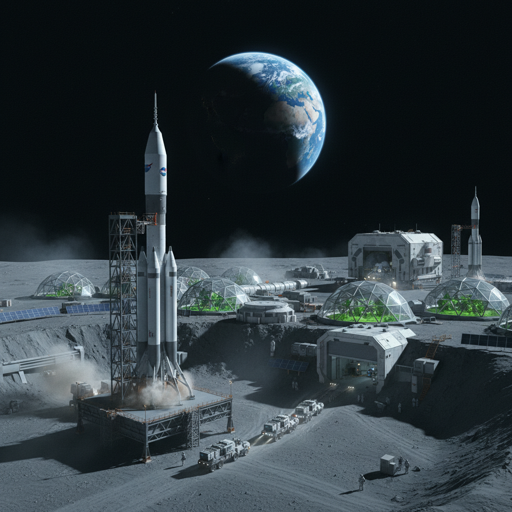 NASA's Permanent Moon Base Plans Begin with Three Key Missions This Year