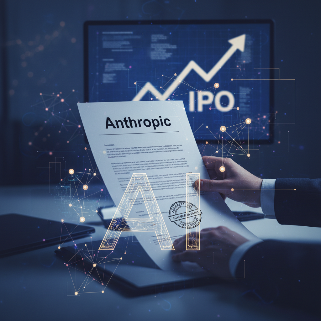 Anthropic Confidentially Files for IPO Amidst AI Funding Race